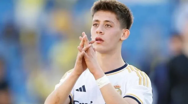 Arda Güler sahne aldı real Madrid